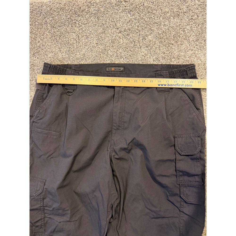 5.11 Tactical Cargo Pants Mens 42x34 Gray Ripstop Tactical Utility Pockets - Picture 4 of 9